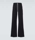 Rick Owens Dietrich cotton and wool wide-leg pants