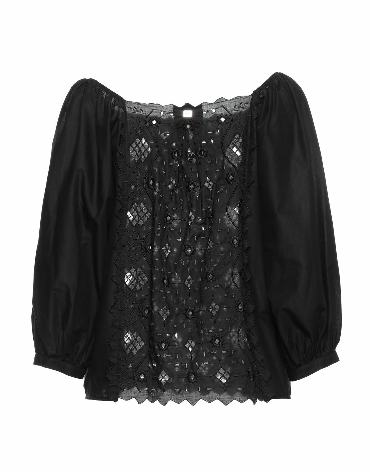Manila Grace Womens Top in Black