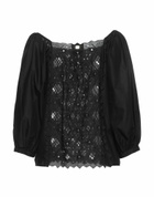 Manila Grace Womens Top in Black