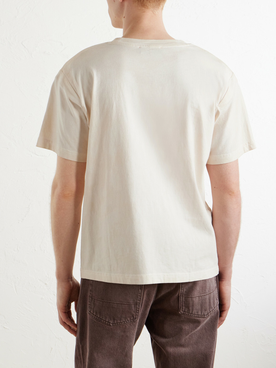 424 - I Love 424 Printed Cotton-Jersey T-Shirt - Neutrals