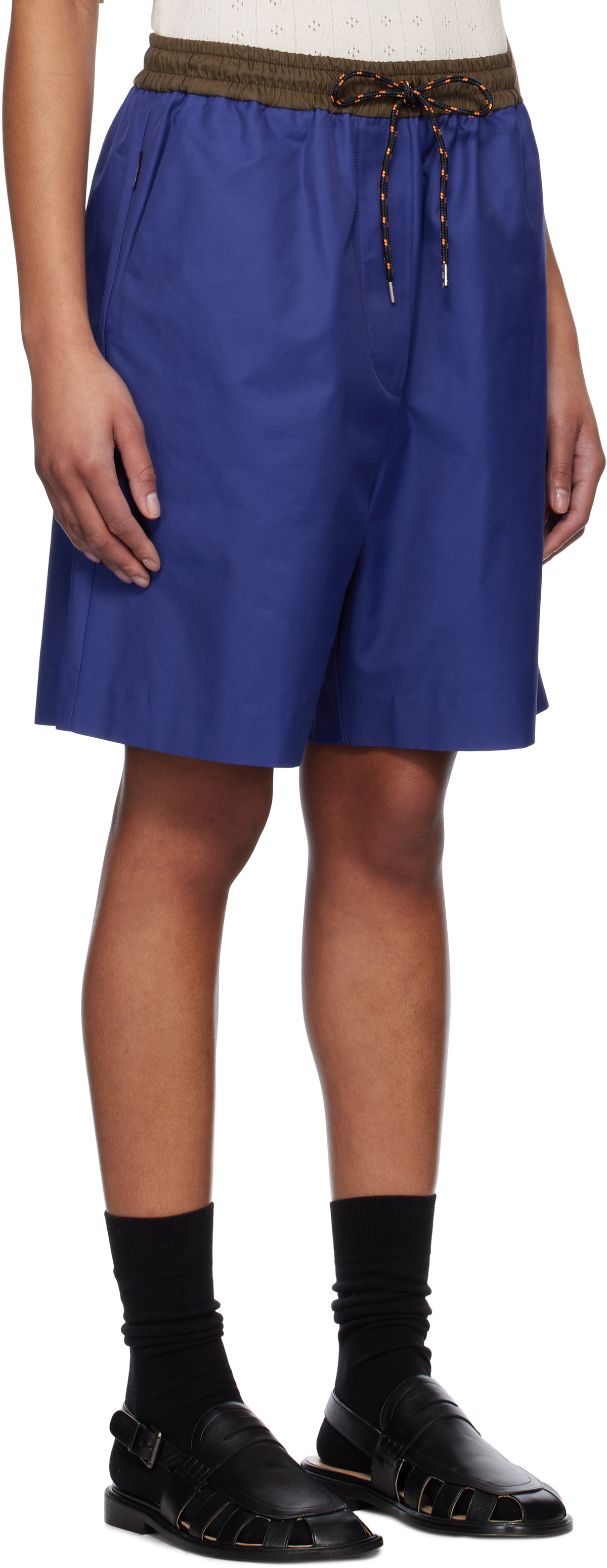 Cordera Blue Sailing Bermuda Shorts