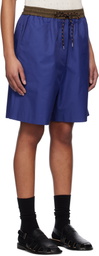 Cordera Blue Sailing Bermuda Shorts