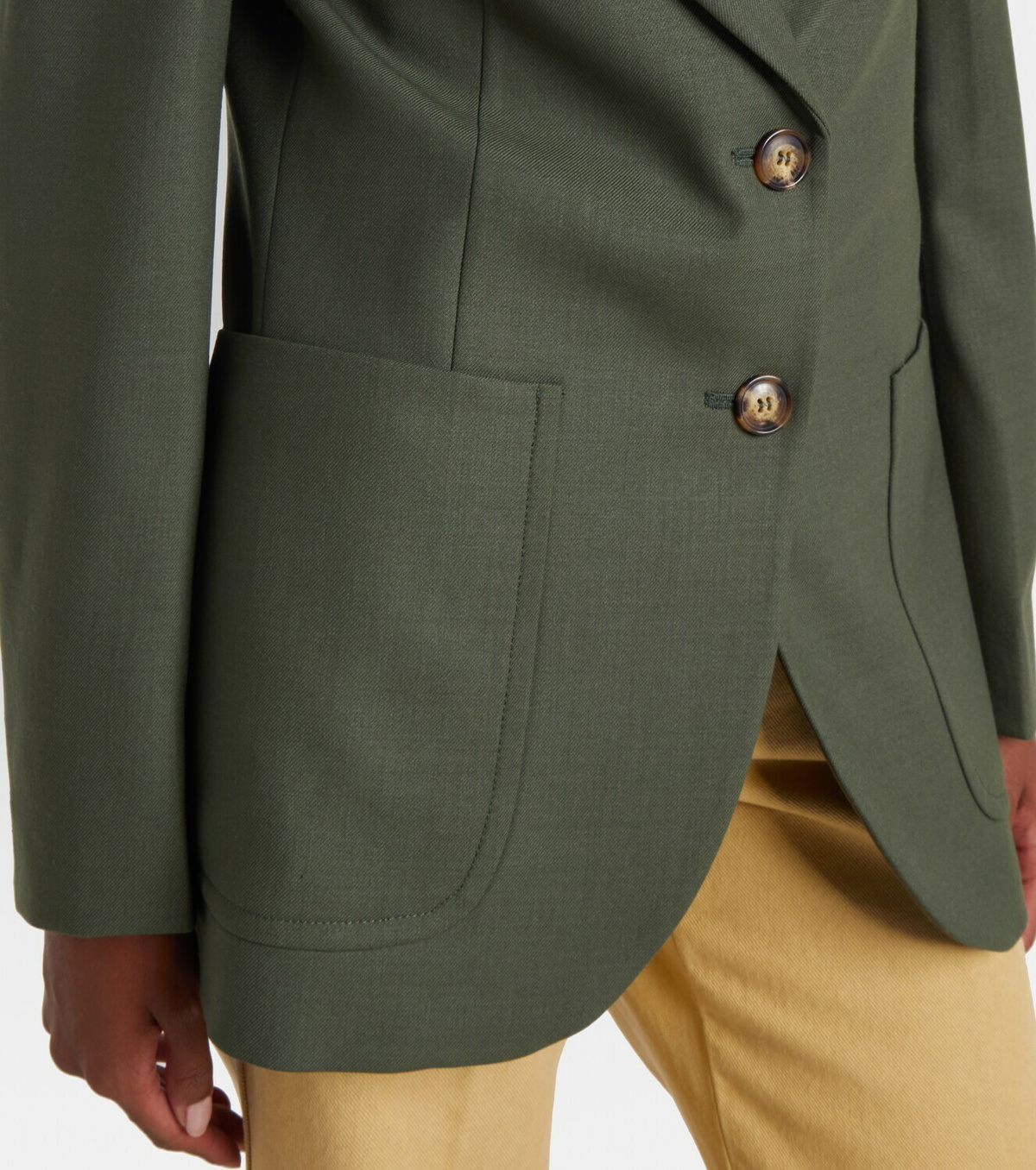 Victoria Beckham - Woman - Green - Blazer
