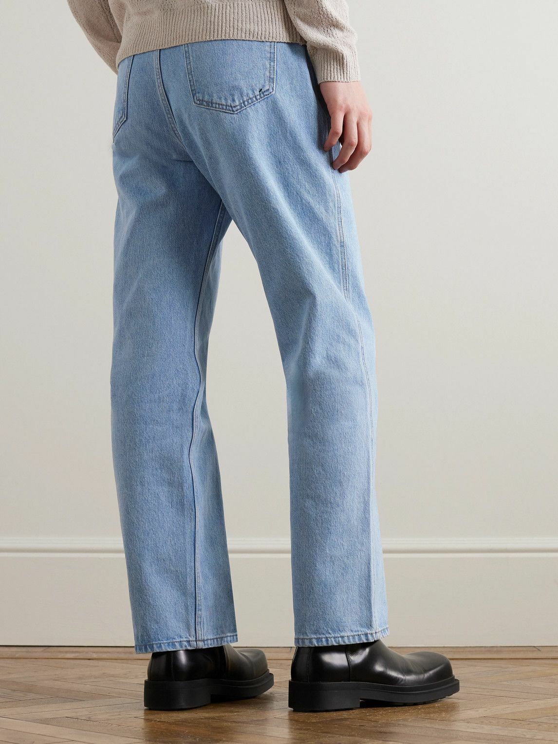 ◎AMOMENTO◎ STRAIGHT FIT DENIMMIDBLUE AM23FWW02DNMIDBLUE AMOMENTO Straight-Leg Jeans for Men | MR PORTER
