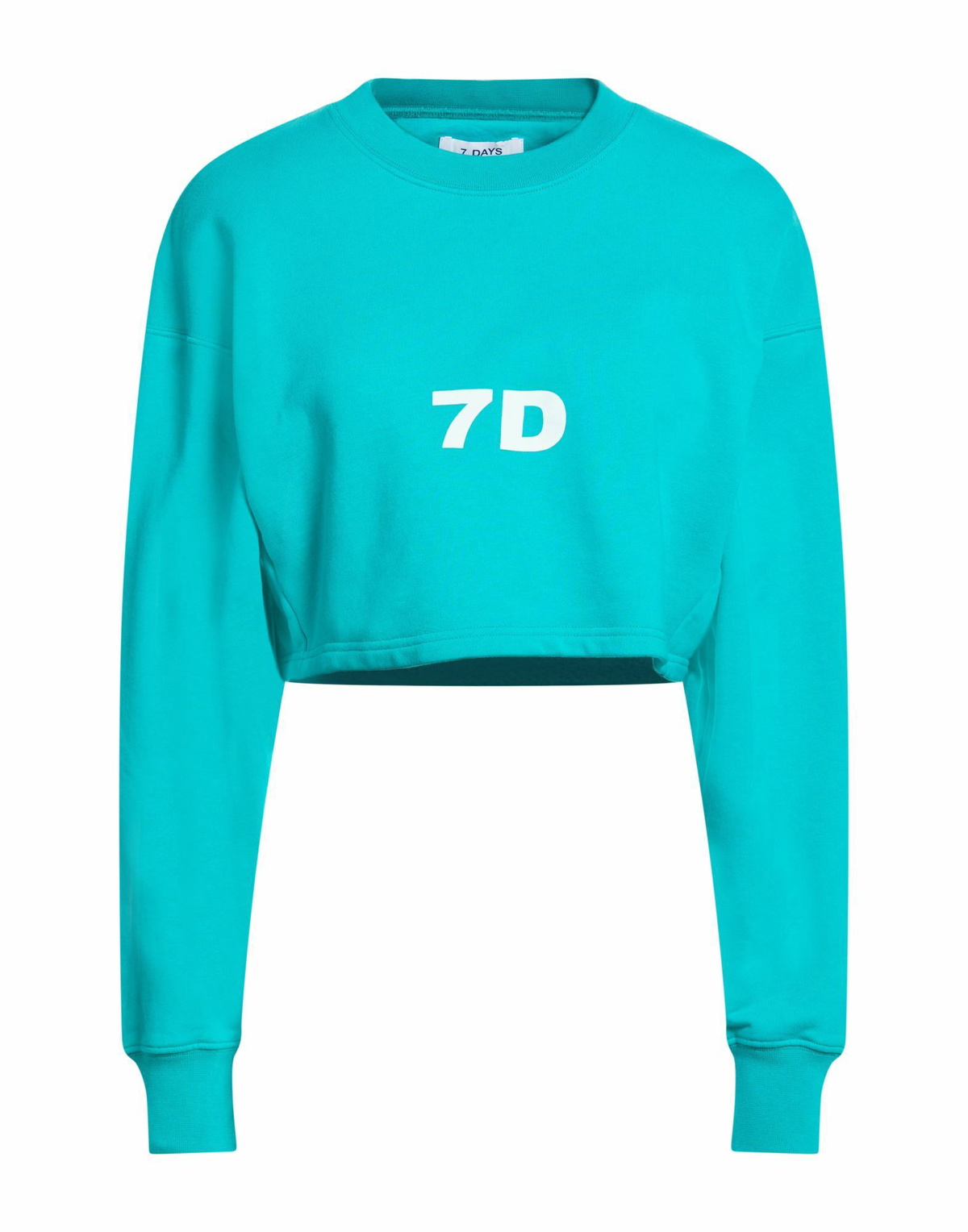 7 Days Active Womens Sweatshirt Emerald in Green