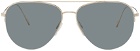 Oliver Peoples Gold Cleamons Sunglasses