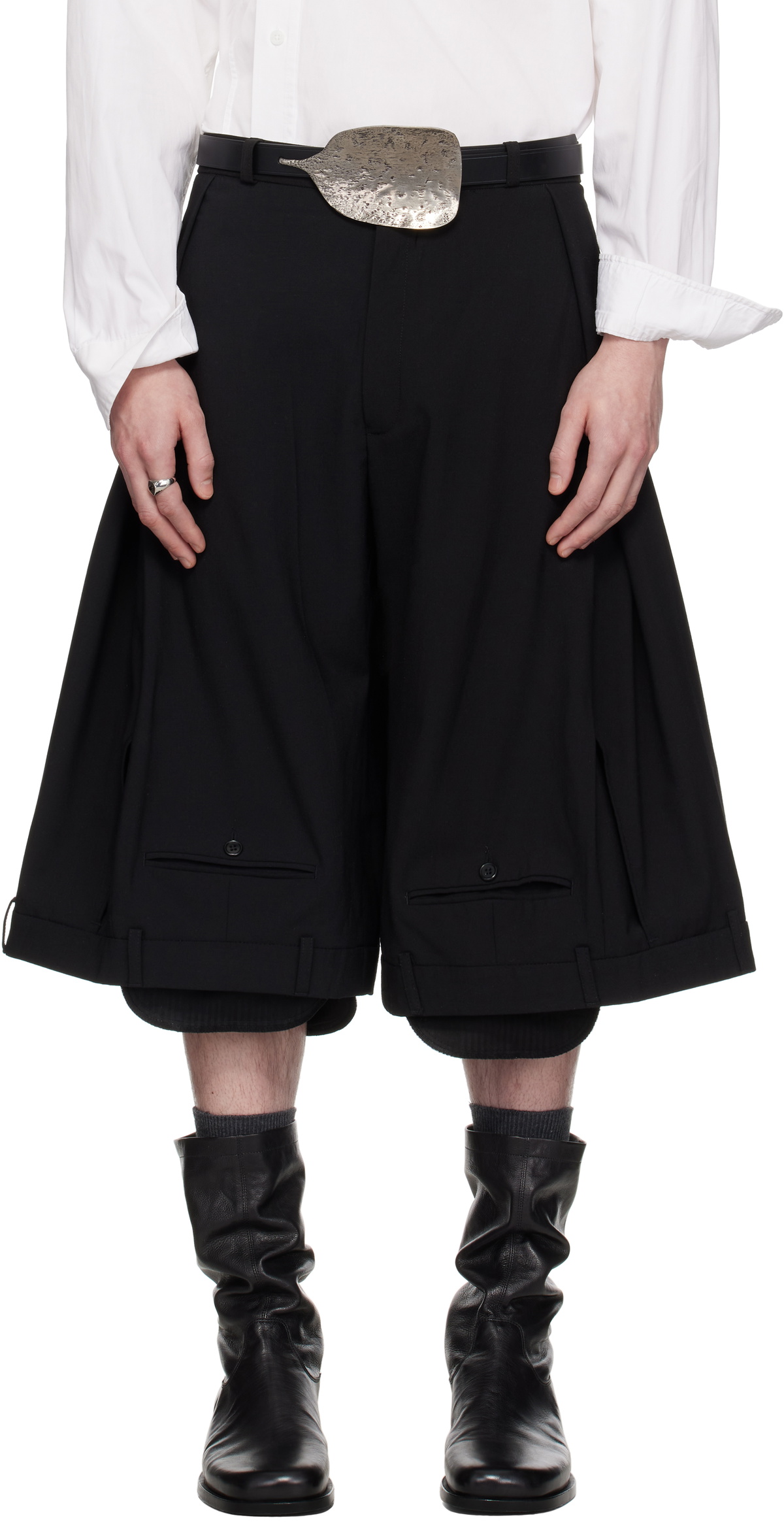 パンツ HODA KOVA Upside Down Trouser S パンツ HODA KOVA Upside Down Trouser S HODAKOVA Inside Out Waist