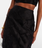 Max Mara Adepto silk maxi skirt