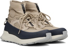 Canada Goose Tan Glacier Trail High Sneakers