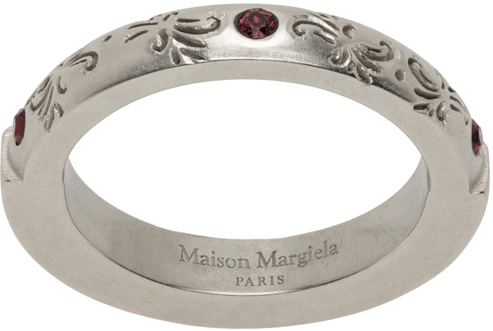 Photo: Maison Margiela Silver Engraved Ring