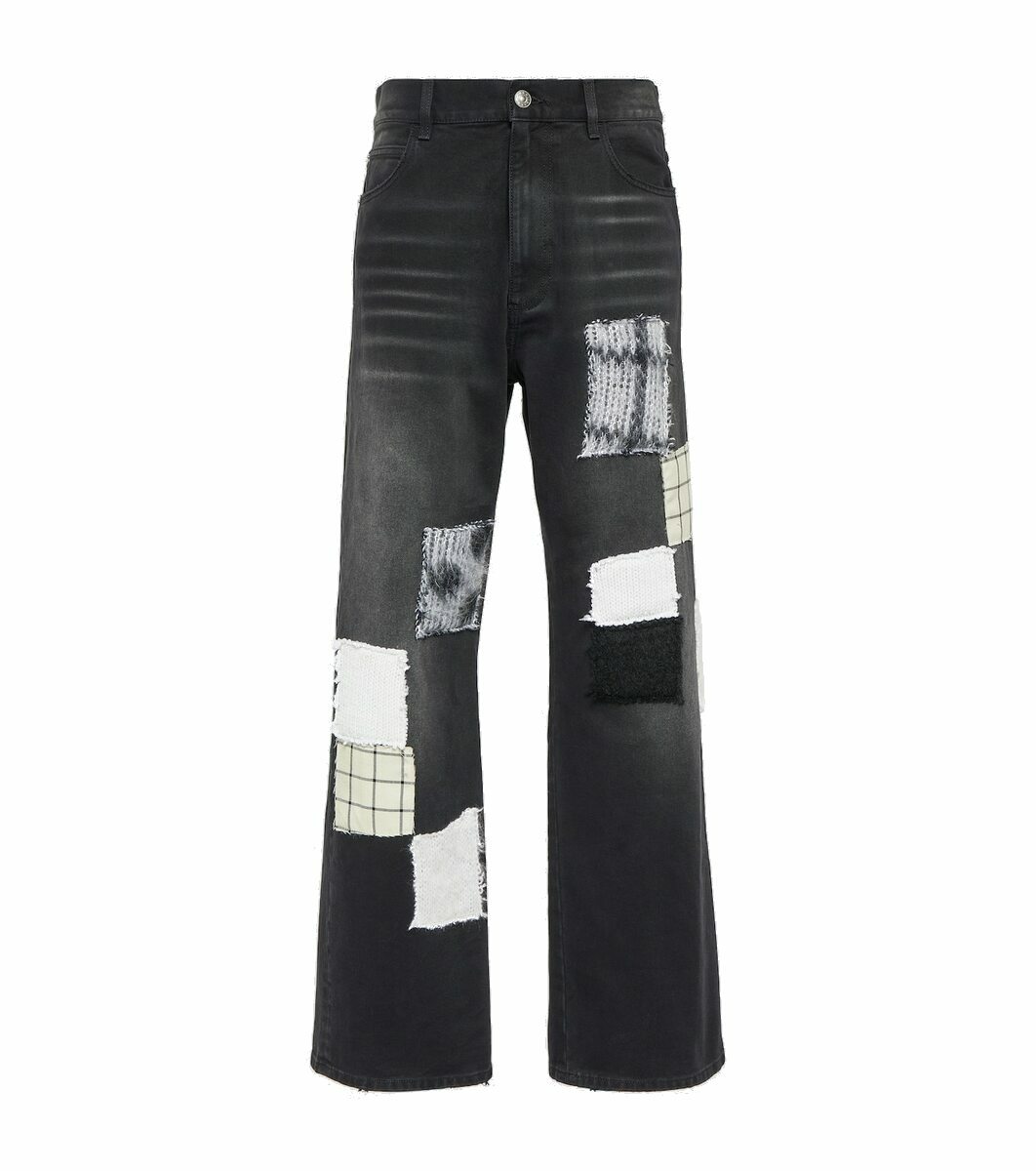 デニム・ジーパン MARNI SS25 Denim wide-leg jeans (PAJD0514Q2USCX34 PCB44) Blue organic denim wide-leg jeans | Marni