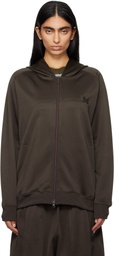 NEEDLES Khaki Zipped Hoodie