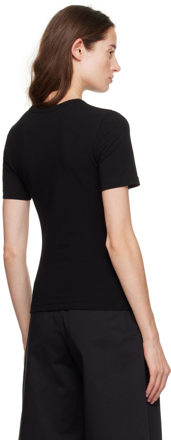 Matteau Black Fitted T-Shirt