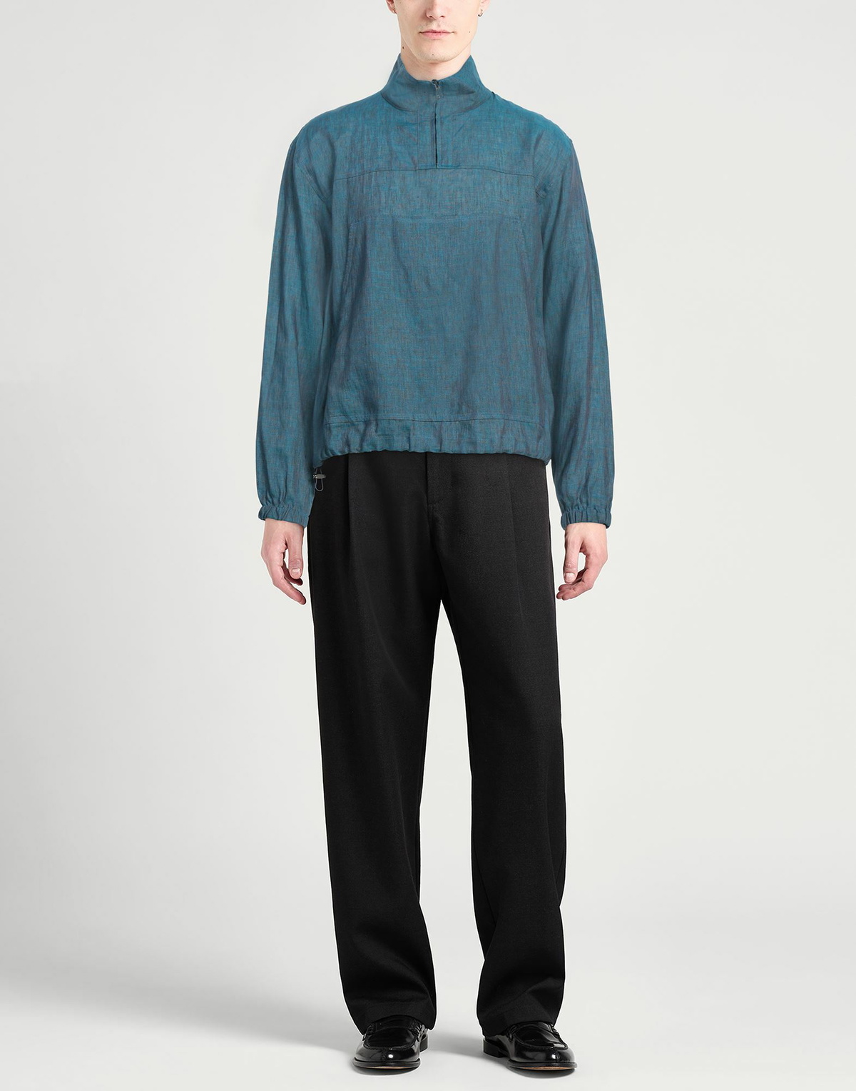 Giorgio Armani Mens Sweatshirt in Deep teal
