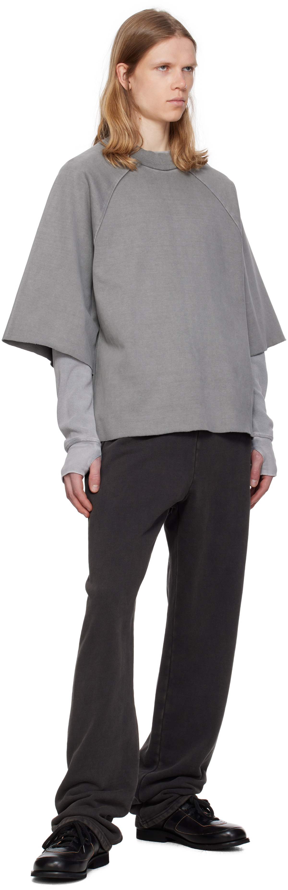 Seventh Gray Raglan Box T-shirt