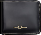Fred Perry Black Box Leather Bifold Wallet