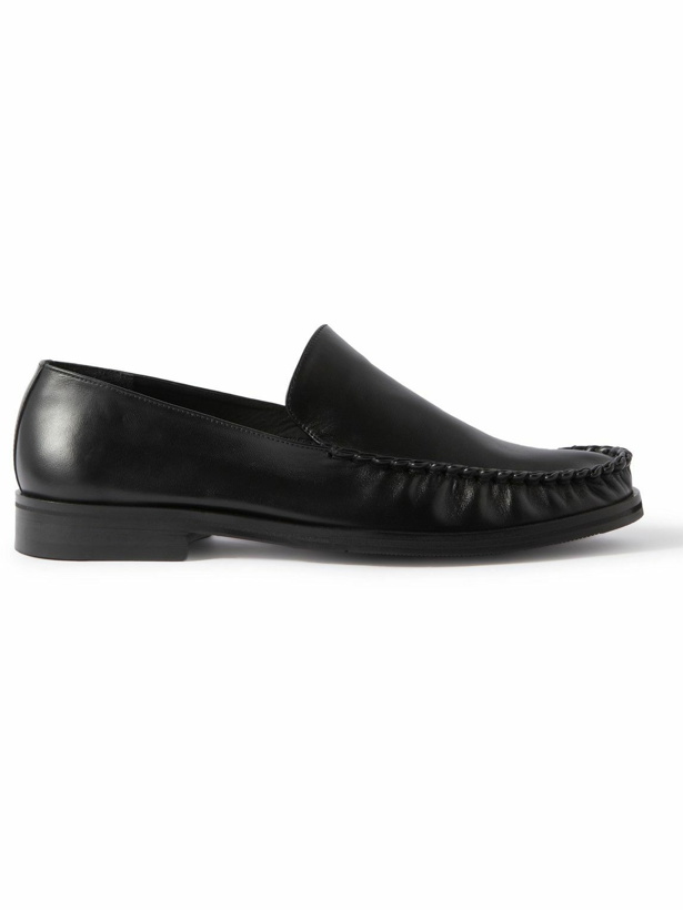 Photo: Séfr - Mantra Leather Loafers - Black