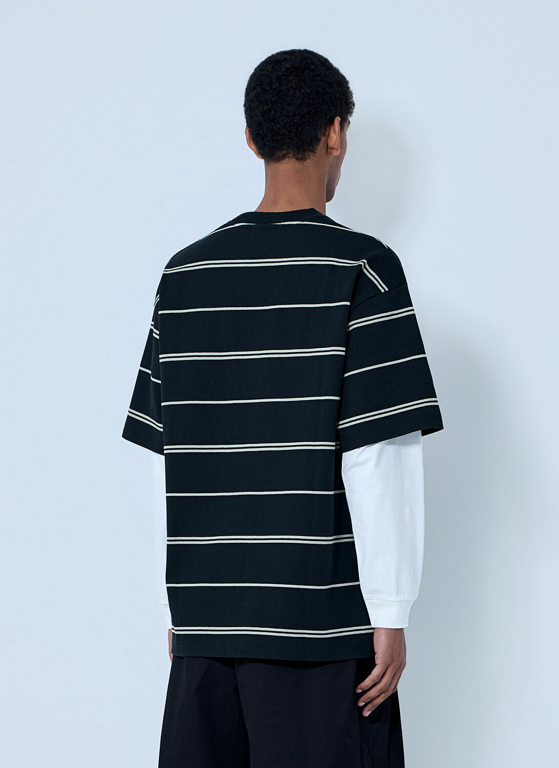 Comme des Garçons Homme Striped Cotton Jersey T-Shirt