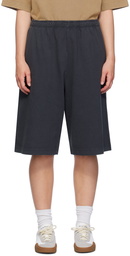 Acne Studios Black Printed Shorts