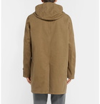 Hartford - Carter Oversized Cotton-Twill Hooded Coat - Men - Beige