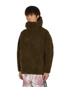 Paria Farzaneh Military Teddy Hooded Sweatshirt