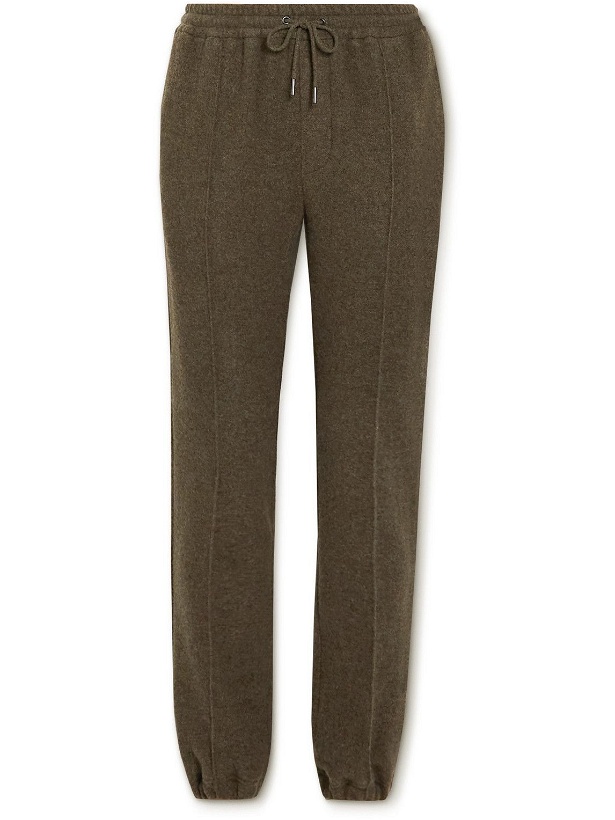 Photo: Ralph Lauren Purple label - Loden Felted Cashmere and Wool-Blend Drawstring Suit Trousers - Unknown