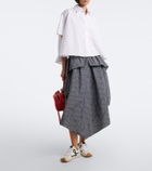 Loewe Ballet Runner 2.0 suede-trimmed sneakers