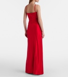 Max Mara Oggetti ruched halterneck bustier gown