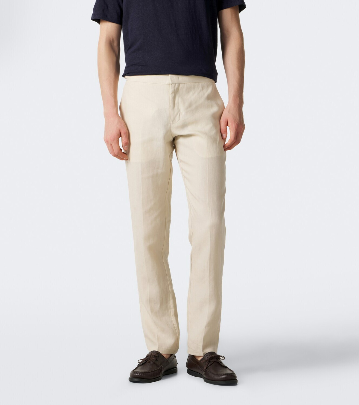 Orlebar Brown Giffon linen straight pants