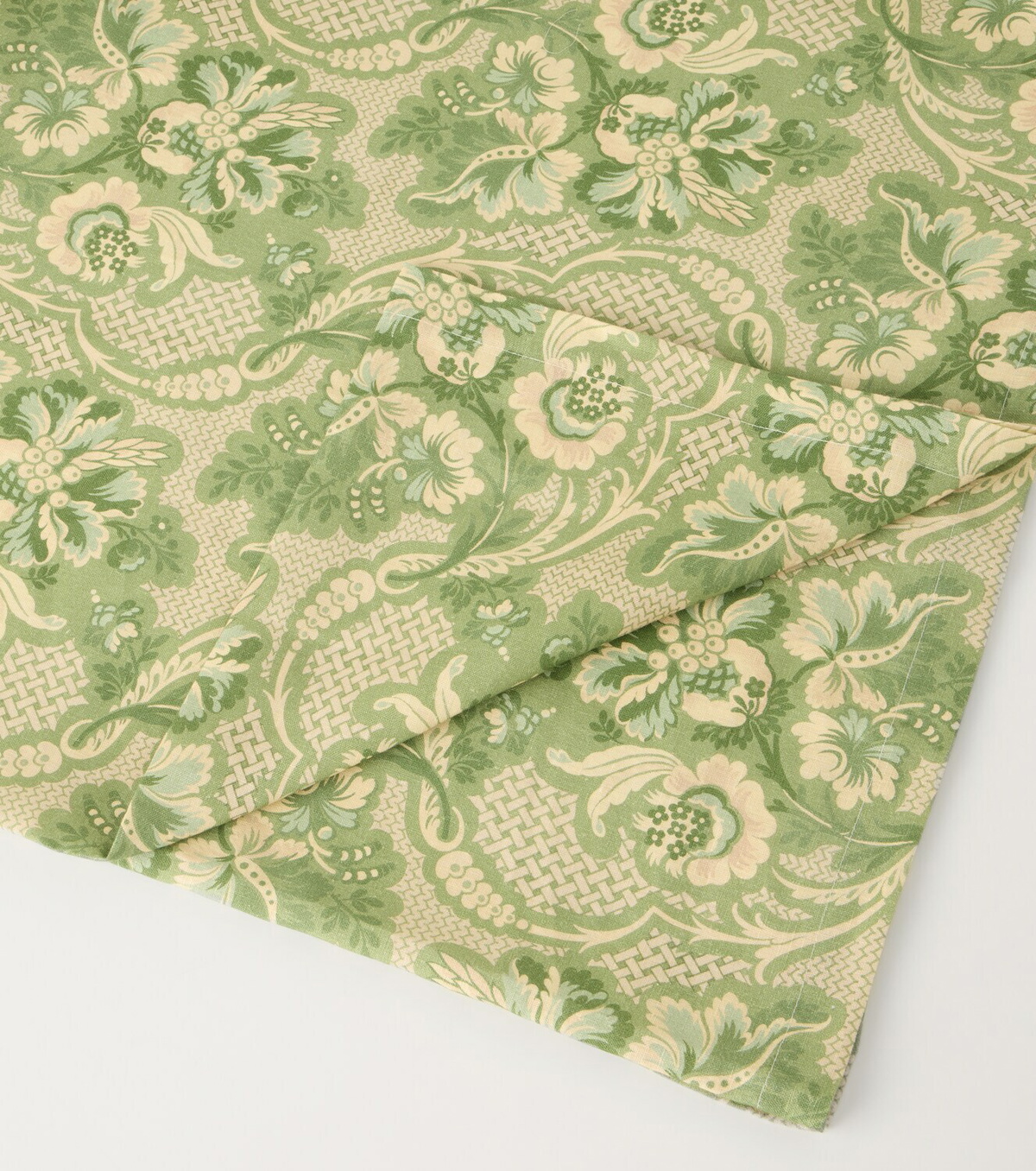 Cabana Iris floral linen tablecloth