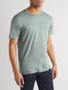 Hartford - Slim-Fit Cotton-Jersey T-Shirt - Green