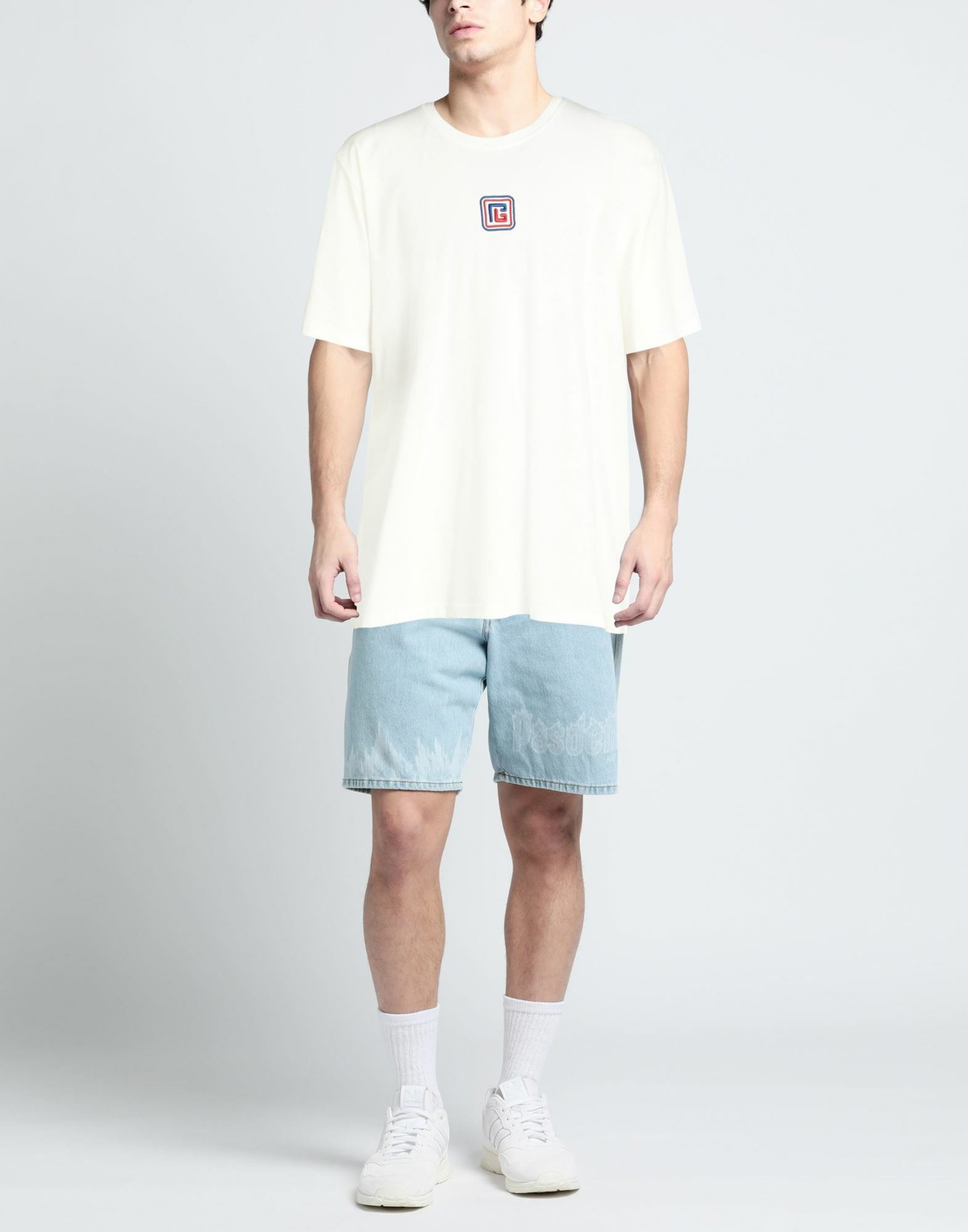 Balmain Mens T-shirt in White