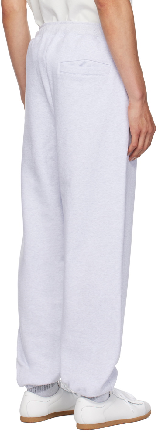 Recto Gray Embroidered Sweatpants