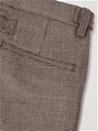 Beams Plus - Straight-Leg Checked Wool Suit Trousers - Gray