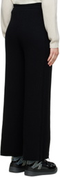 Moncler Black Wide-Leg Lounge Pants