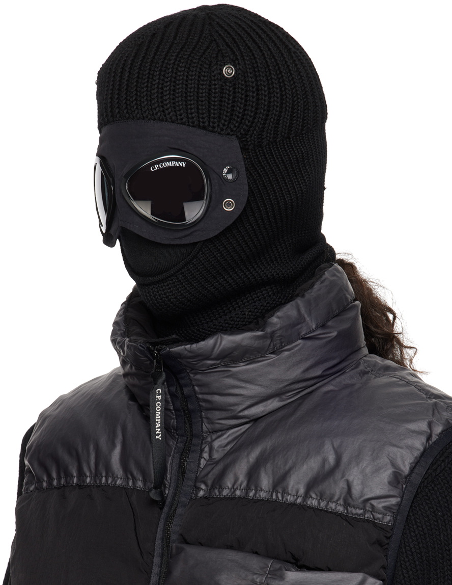 C.P. Company Black Goggle Balaclava