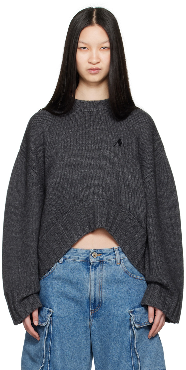 The Attico The Attico Asymmetrical Hem Sweater main image 1