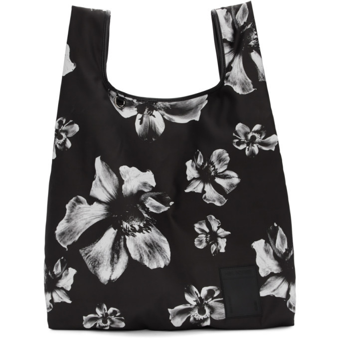 Photo: Neil Barrett Black and White Flower Tote