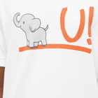 Undercover Men's Elephant T-Shirt in White