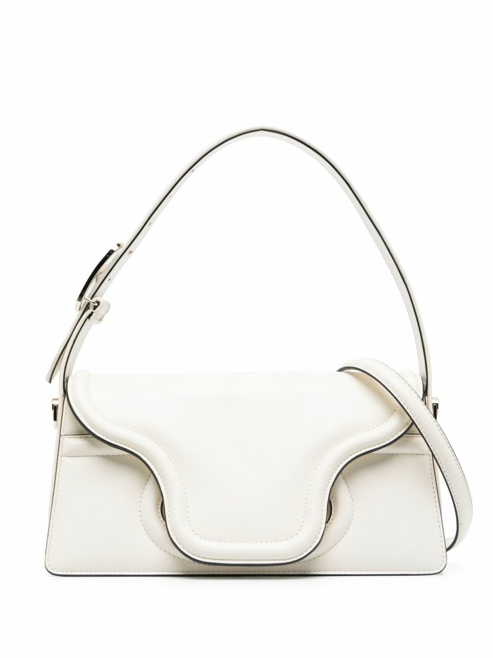 VALENTINO GARAVANI - Sculpture Leather Shoulder Bag Valentino Garavani