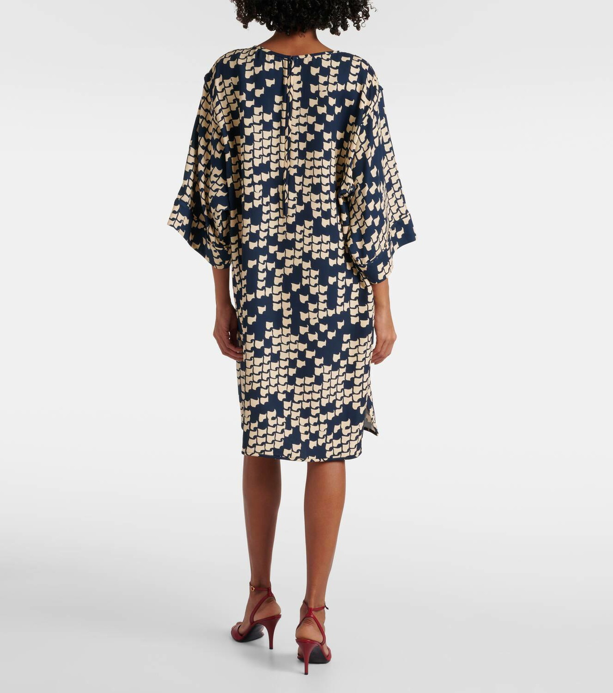 Valentino Cady Couture printed midi dress