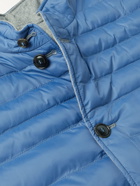 Peter Millar - Reversible Quilted Shell and Wool Gilet - Blue