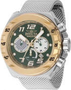 Invicta Racing Chronograph GMT Quartz Green Dial Mens Watch 47205