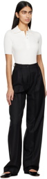 BOSS Black Pleated Trousers