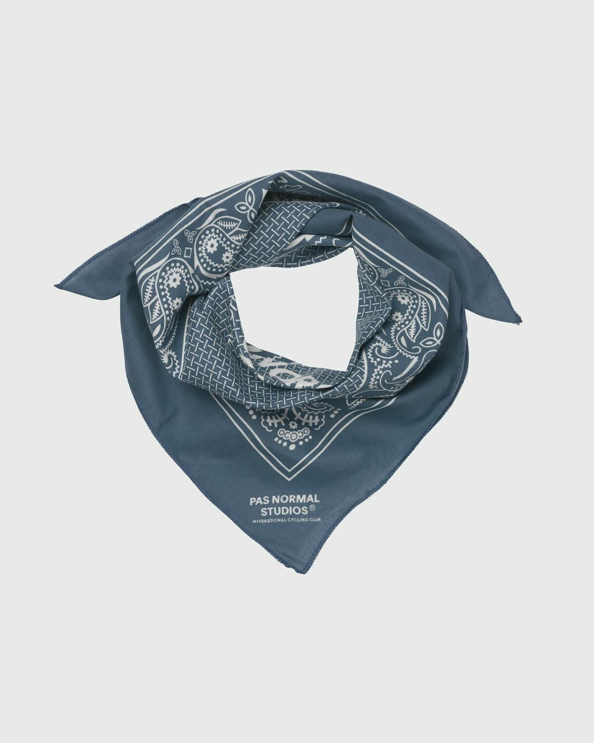 Pas Normal Studios Off Race Bandana Blue Scarves Pas Normal Studios