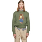 Polo Ralph Lauren Khaki Polo Bear Sweater