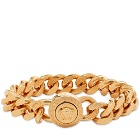 Versace Men's Medusa Head Chain Bracelet in Gold