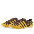 Adidas x Brain Dead Japan Lo Sneaker in Shadow Brown/Hazy Yellow/Off White