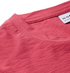 NN07 - Aspen Slub Cotton-Jersey T-Shirt - Red