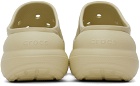 Crocs Off-White Crush Slides